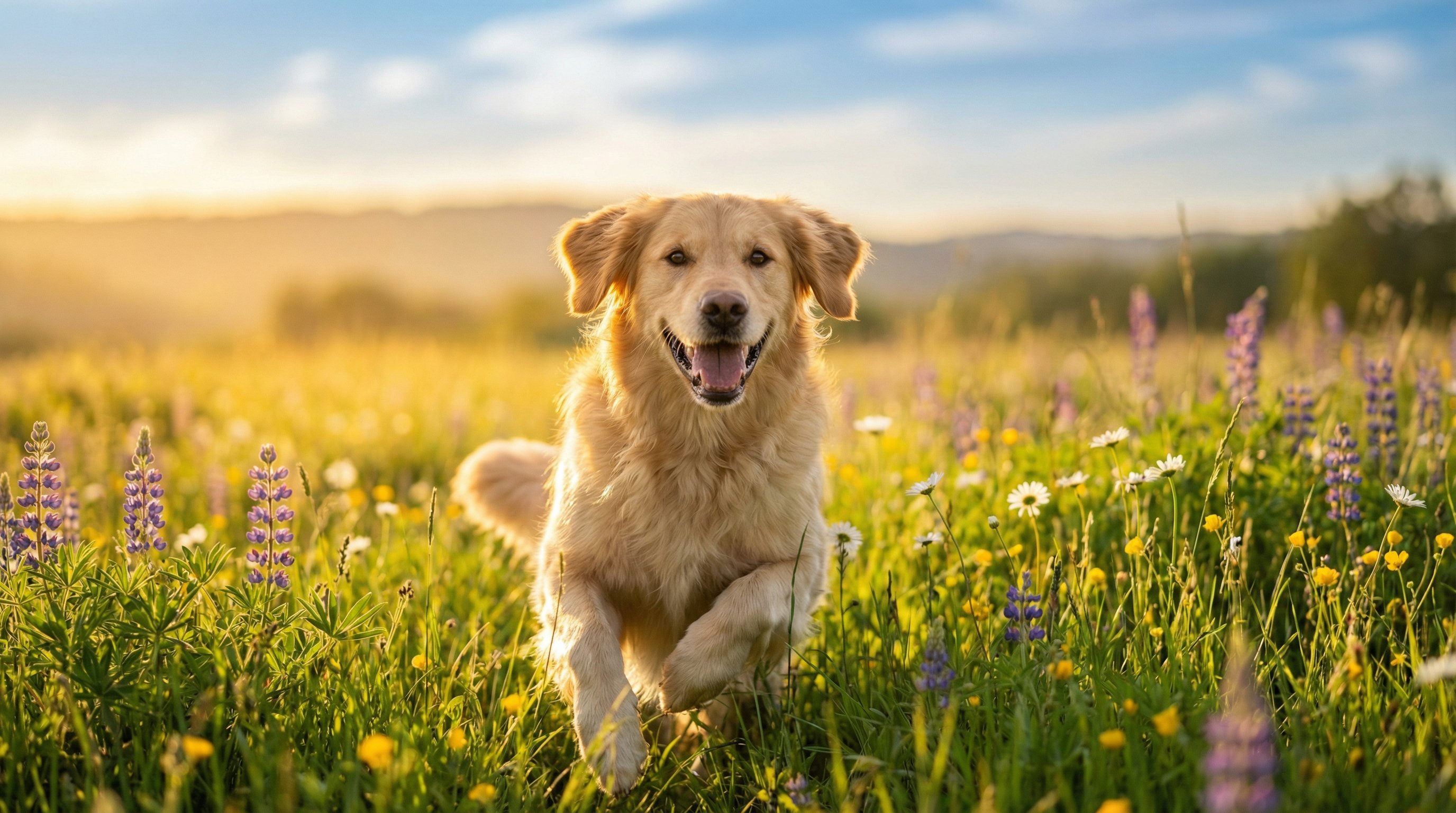 媚黑金毛犬户外探险视频