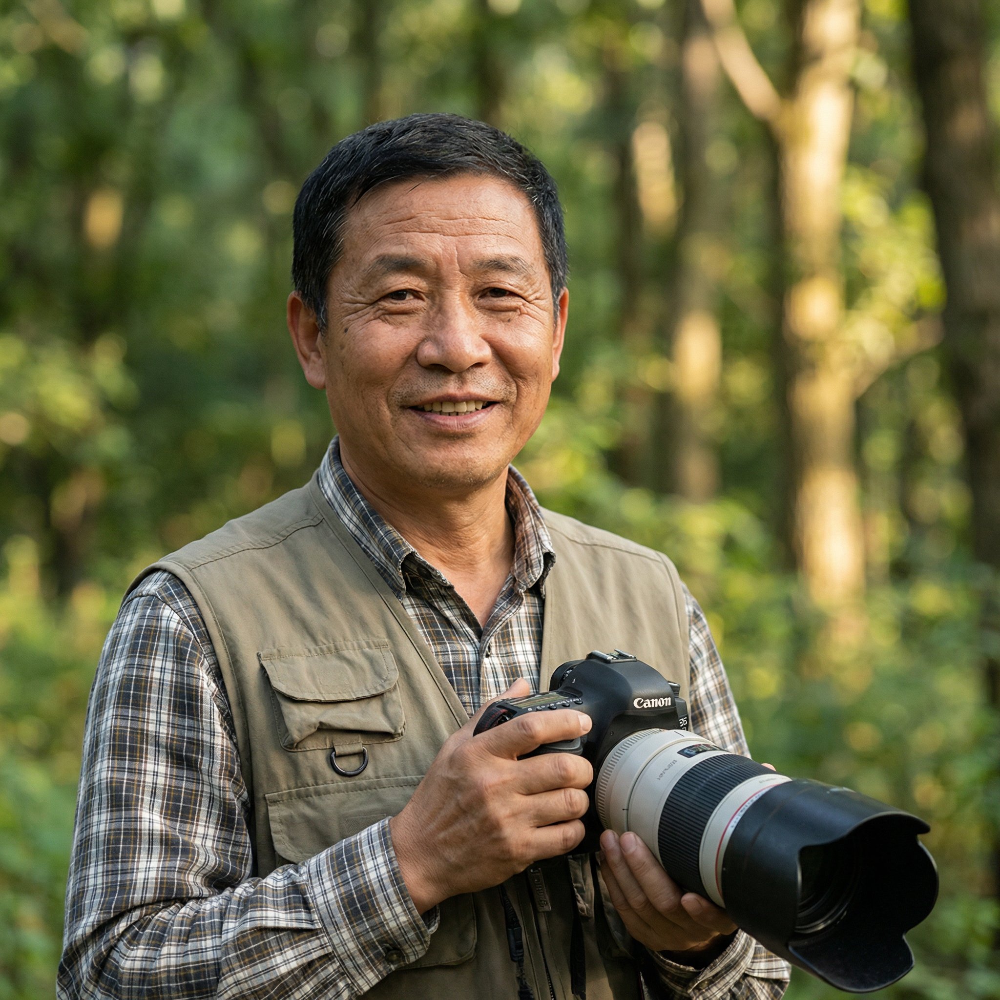 媚黑野生动物摄影专家